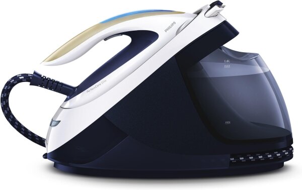 Philips PerfectCare Elite GC9635/20 steam ironing station, 7.5 bar, 520 g steam boost, 1.8 l removable tank