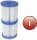 Bestway Fast Set Pool 305x76 cm, round pool with filter pump, above-ground pool, self-assembling, blue
