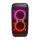JBL PartyBox Stage 320, portable Bluetooth speaker, 240 watts, light effects, splashproof, microphone and guitar input