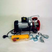 VEVOR Electric Hoist 598.7 kg, Model with Remote Control, 110V, 4.3 m Cable, Lifting Device for Workshop, Warehouse, Construction Site, Attic