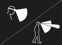 PETZL ARIA 2R Headlamp, 600 lumens, rechargeable, compact, waterproof, robust, black/yellow, white light