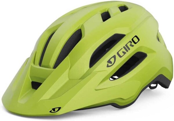 Giro Fixture II MIPS bicycle helmet, size M, in-mold EPS, adjustable, ventilated, trail/enduro, CE EN1078, lime