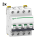 3x Schneider Electric A9F77463, 4-polig, 63A, Charakteristik C, Acti9 iC60N Serie Leitungsschutzschalter