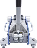 BGS 2889 Hydraulic Trolley Jack 2.5t, Lifting Height 100-460mm, Aluminum-Steel, Double Piston