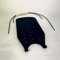 Stokke YOYO3 frame black, stroller frame, 5-point harness, adjustable backrest, sun canopy extension, padded straps