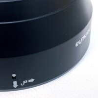 Hanwha SPG-IND72B clear dome housing with black base for...