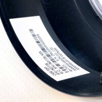 Hanwha SPG-IND72B clear dome housing with black base for Hanwha Techwin dome cameras