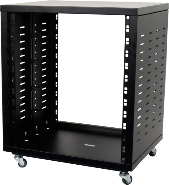 Innox INA SR12 Universal-Rack 12 HE mit Rollen, mobil und vielseitig einsetzbar