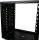 Innox INA SR12 Universal-Rack 12 HE mit Rollen, mobil und vielseitig einsetzbar