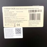 Roborock Saros 10R Saugroboter mit Wischfunktion, 22.000 Pa Saugleistung, 80 °C Heißwasser-Mopp, 7,98 cm schlankes Design