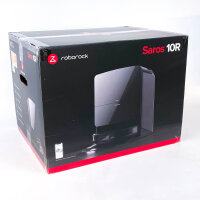 Roborock Saros 10R Saugroboter mit Wischfunktion, 22.000 Pa Saugleistung, 80 °C Heißwasser-Mopp, 7,98 cm schlankes Design