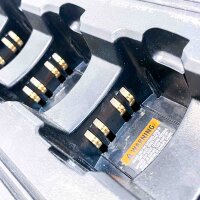 Motorola MTP850 EX 6-bay charging station for GP series, multi-device charger, efficient charging of multiple devices simultaneously