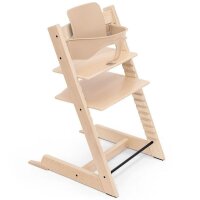 Stokke Tripp Trapp Hochstuhl aus Naturholz, mitwachsend, ergonomisch, verstellbar, langlebig