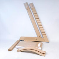 Stokke Tripp Trapp Hochstuhl aus Naturholz, mitwachsend, ergonomisch, verstellbar, langlebig