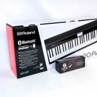 Roland GO:Piano GO-61P 61-key keyboard with Ivory Touch surface and Bluetooth for learning apps