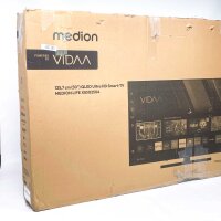 MEDION X8502504 50" QLED Smart TV with Dolby Vision, HDR, DTS:X, Dolby Atmos and PVR function