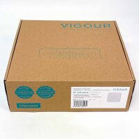 VIGOUR V12KB2525E Shower head V1 250x250 mm, square, chrome-plated, rim design