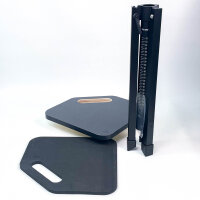 TEC-HRO height-adjustable support stool 52-73 cm for...