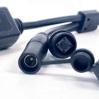 POE IP-Kamerakabel PD4812 für Netzwerkkamera, 48V Eingang, 12V 2.0A Ausgang, zuverlässige Stromversorgung