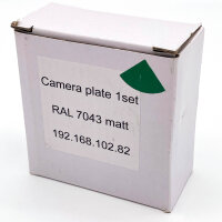 HDVSCOPE HDV-XIP6E0-M38-L2 IP Kamera, matt grau, 2.8 mm Linse, Power DC12V + POE 48V/200 mA