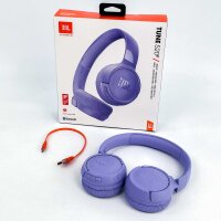 JBL Tune 520BT wireless Bluetooth headphones, purple, comfortable, long battery life