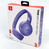 JBL Tune 520BT wireless Bluetooth headphones, purple, comfortable, long battery life