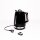 Moulinex Soleil BY320B10 Elektrischer Wasserkocher, kabellos, Kapazität 1,7 l, drehbarer Sockel, 360 °, verdeckter Widerstand, 2 Wasserstufen, 2400 W, Schwarz