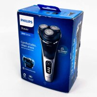 PHILIPS S3241/12 Elektrorasierer Series 3000 in Space Grau, leistungsstark und komfortabel