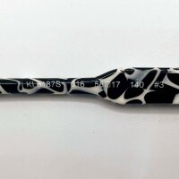 Karl Lagerfeld KL6187S 016 Womens Sunglasses, 58-17-140, black and white, fashionable and high-quality