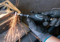 Hazet 9032N-1 Stabschleifer, blau/schwarz, handliches...