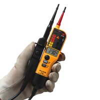 Fluke T150 2-pole voltage and continuity tester with LCD,...