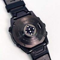 Garmin Fēnix 8 010-02905-21 Unisex Smartwatch 51mm AMOLED Sapphire GPS Schwarz-Carbongrau Titan DLC