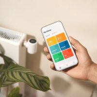 Tado Smart Heizkörperthermostat Modell VX-SRT02-TP-ML-00, intelligente Temperaturregelung, energiesparend, kompatibel mit Smart Home Systemen