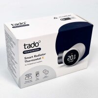 Tado Smart Heizkörperthermostat Modell VX-SRT02-TP-ML-00, intelligente Temperaturregelung, energiesparend, kompatibel mit Smart Home Systemen