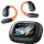 HTC NE27 Wireless Headphones in Black and Orange with a comfortable design
