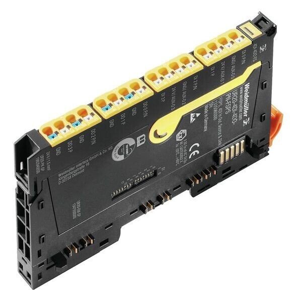 Weidmüller UR20-4DI-4DO-PN-FSPS-V2 Remote IO module with 4 digital inputs and 4 digital outputs, Profinet compatible