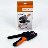 Weidmüller Stripax 9005000000 Cable Stripping Pliers for Cables 0.08-10 mm², 8-28 AWG, Precise Stripping