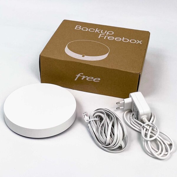Freebox F-M4G01A 0-LR Backup-Modem, weiß, zuverlässige Datensicherung
