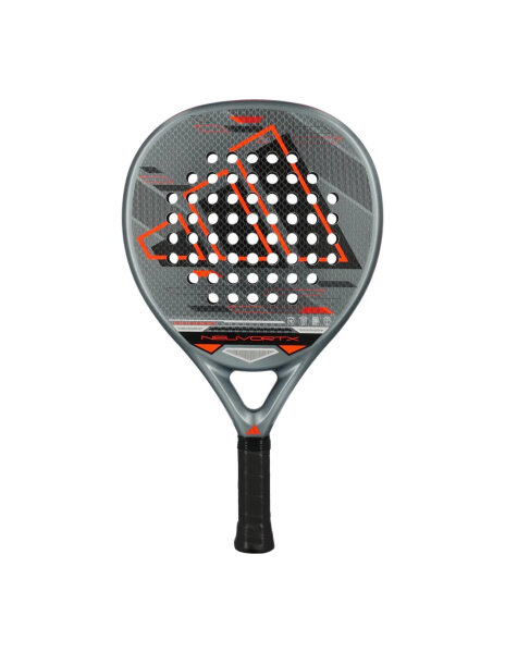Adidas AR6GA1 Neuvortx Padel Racket Black Orange, lightweight grip, robust design