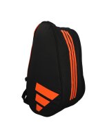Adidas BG5PA2 padel bag in black and orange with a spacious design and robust material