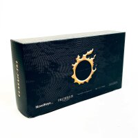 Novelkeys Final Fantasy XIV Online TKL Mechanical Keyboard, QWERTY, Black/Gold, FFXIV Edition