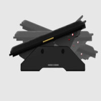 Secretlab Professional FRESTPRO-BLACK Fußstütze mit CloudSwap™ Technologie ergonomisch und komfortabel