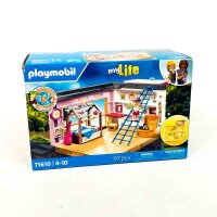 Playmobil 71610 My Life Kinderzimmer mit Baby-Spielecke, Schlafzimmer Spielzeug Set, detailreich, kindgerecht