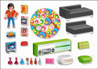 PLAYMOBIL 5584 City Life Living Room Modern Living Luxury...