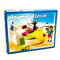 Playmobil City Life 5583 Schlafinsel, Spielset mit Bett, Kissen und Zubehör für Kinderzimmer-Spielspaß