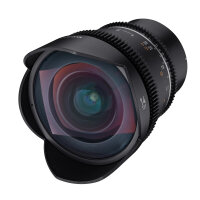 Samyang VDSLR 14mm T3.1 MK2 wide-angle lens for Canon RF, fast aperture, manual focus