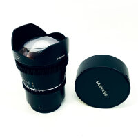 Samyang VDSLR 14mm T3.1 MK2 wide-angle lens for Canon RF, fast aperture, manual focus