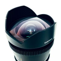 Samyang VDSLR 14mm T3.1 MK2 wide-angle lens for Canon RF, fast aperture, manual focus
