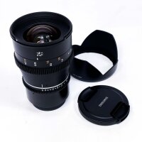 Samyang VDSLR 24mm T1.5 MK2 Cine lens for Canon RF, fast aperture, manual focus, ideal for video recording