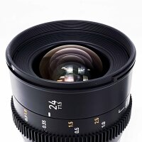 Samyang VDSLR 24mm T1.5 MK2 Cine lens for Canon RF, fast aperture, manual focus, ideal for video recording